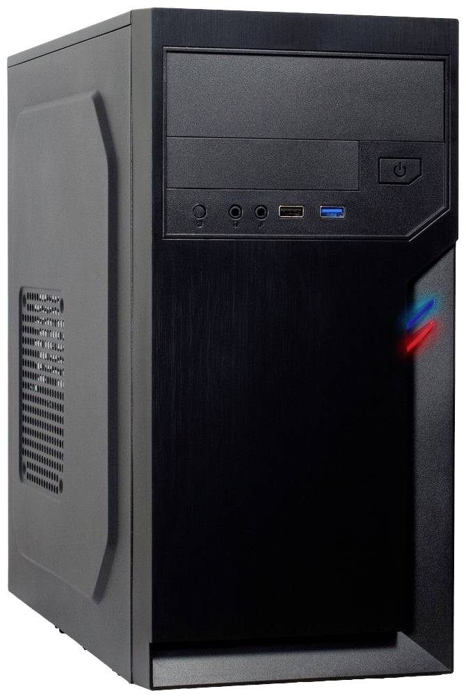 Inter-Tech IT-6502 Romea Micro-tower PC-behuizing Zwart