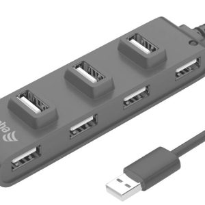 Equip 128957 128957 USB-hub 7 poorten USB-A USB 2.0 480 MBit/s Zwart Equip 128957 128957 USB-hub 7 poorten USB-A USB 2.0 480 MBit/s Zwart