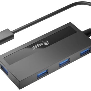 Equip 128956 128956 USB-hub 4 poorten USB-A USB 3.0 5 GBit/s Zwart Equip 128956 128956 USB-hub 4 poorten USB-A USB 3.0 5 GBit/s Zwart