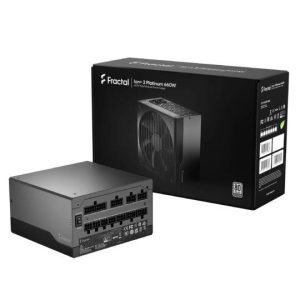 Fractal Design Ion+ 2 Platinum 660W PC-netvoeding 660 W 80 Plus Platinum Fractal Design Ion+ 2 Platinum 660W PC-netvoeding 660 W 80 Plus Platinum