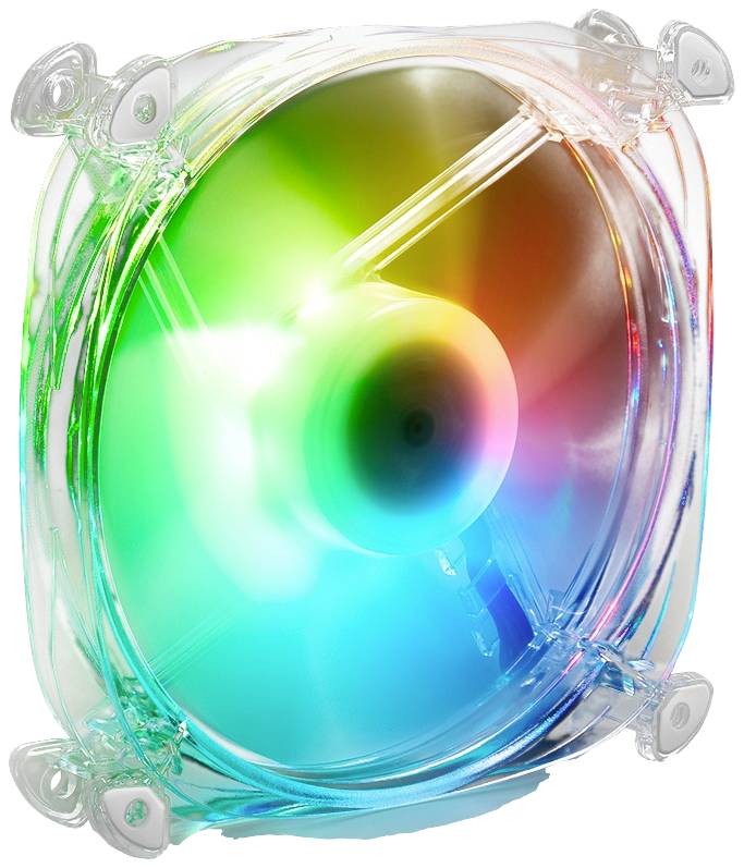 Sharkoon Shark Disc PC-ventilator Transparant