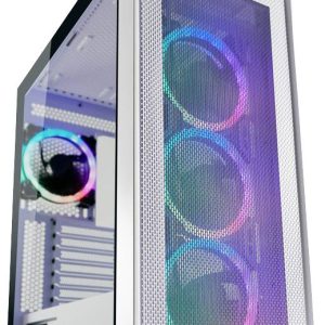 LC Power Gaming 802W Midi-tower PC-behuizing Wit