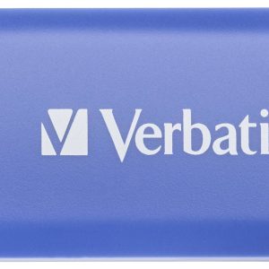 Verbatim V DataBar USB 2.0 Drive USB-stick 64 GB Blauw 49455 USB-A 2.0 Verbatim V DataBar USB 2.0 Drive USB-stick 64 GB Blauw 49455 USB-A 2.0