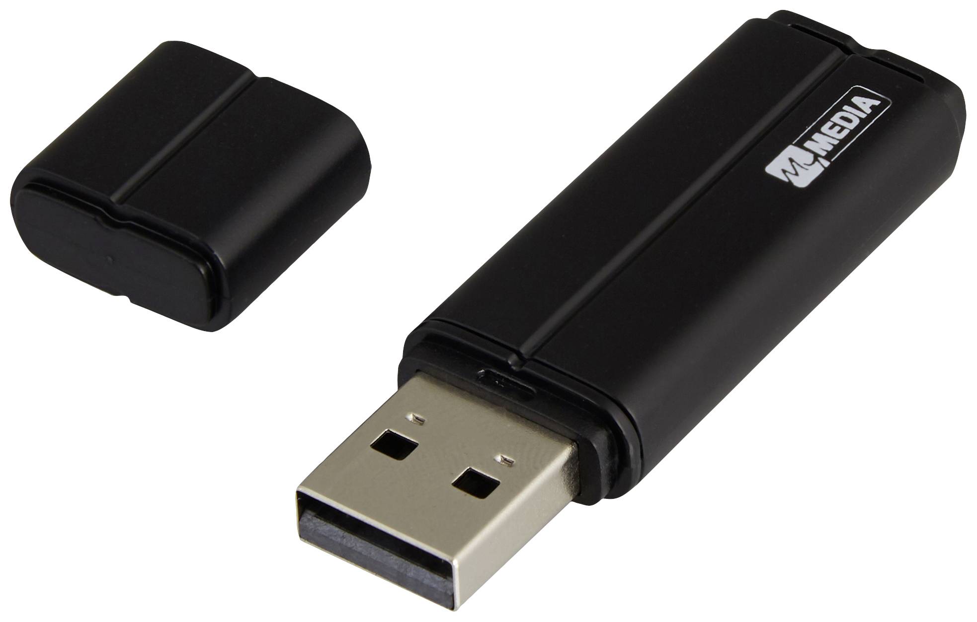 MyMEDIA My USB 2.0 Drive 8GB USB-stick 8 GB Zwart 69260 USB-A 2.0