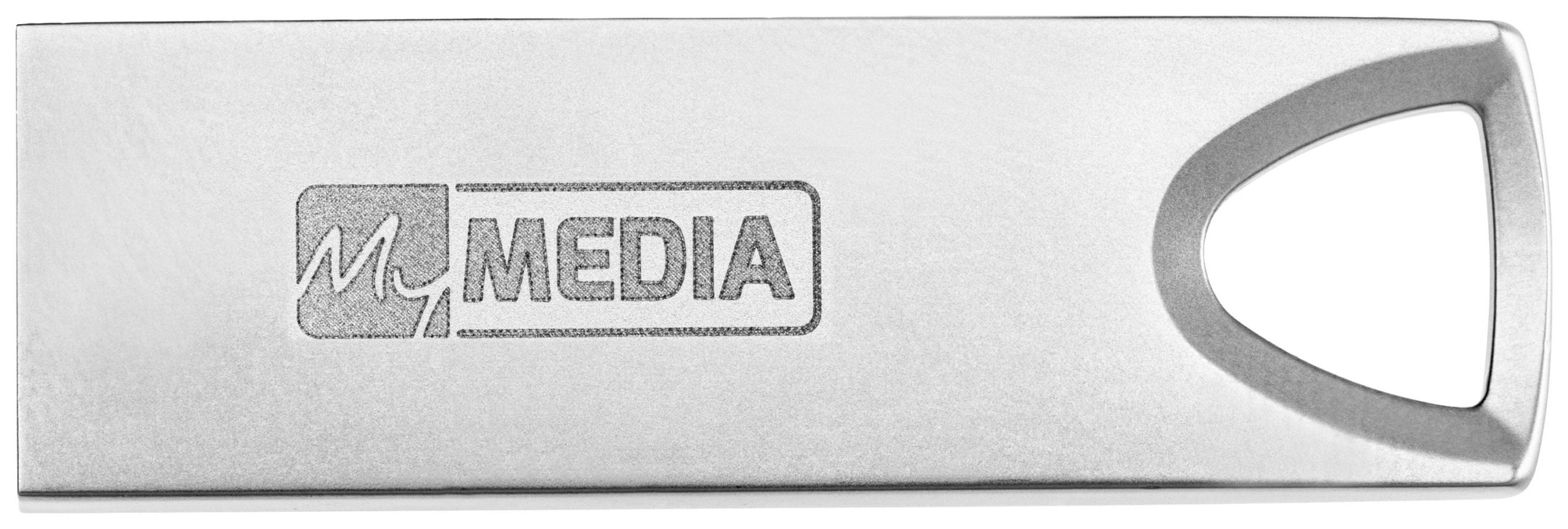 MyMEDIA My Alu USB 3.2 Gen 1 Drive USB-stick 32 GB Zilver 69276 USB-A 3.2 Gen 1