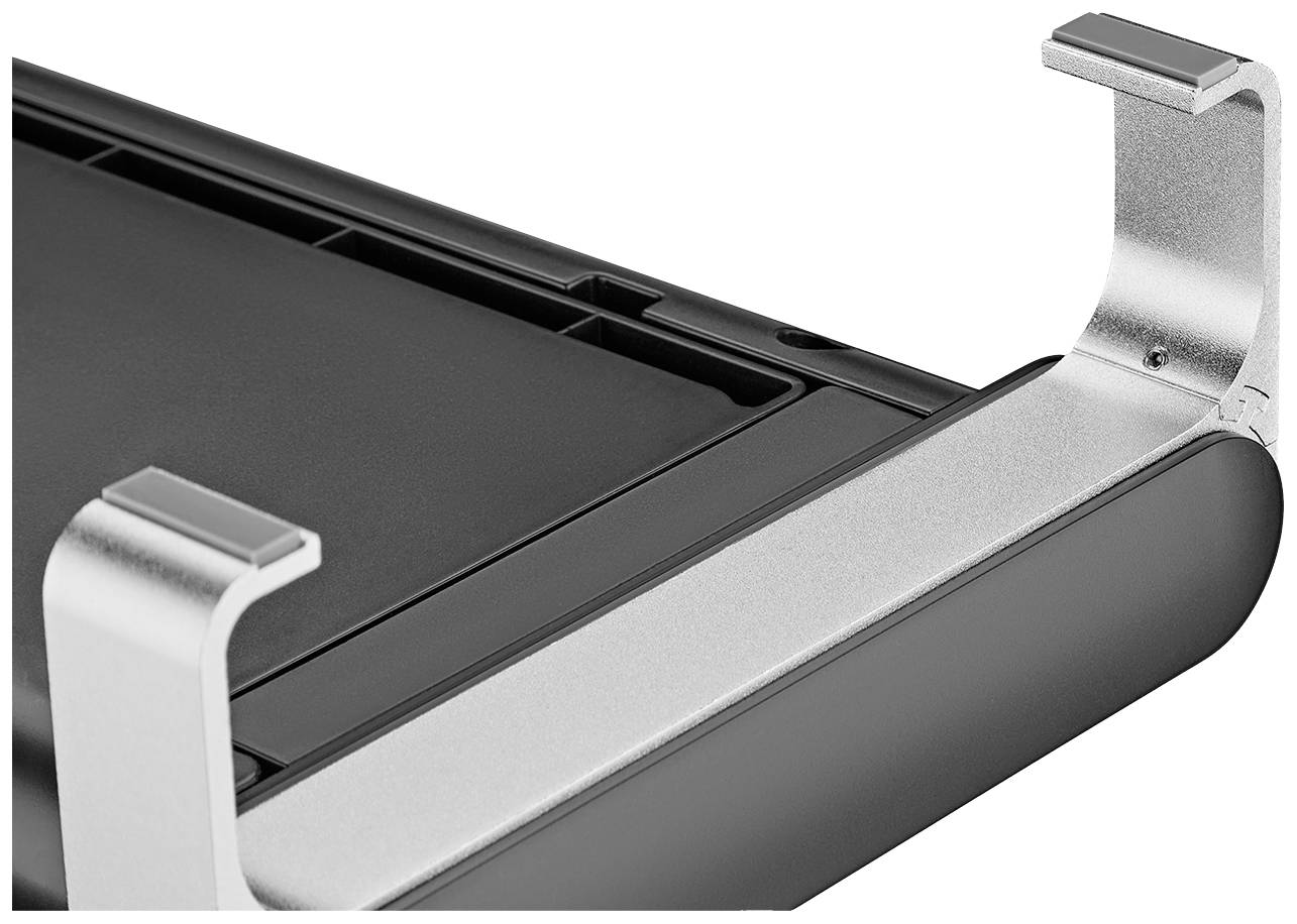 My Wall HT42L Monitorstandaard Hoogte: 90 mm (max) Zwart, Zilver