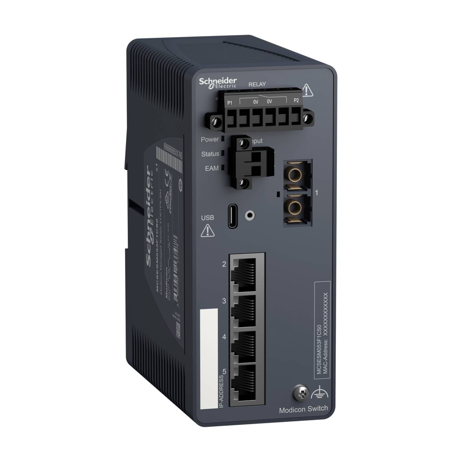 Schneider Electric MCSESM053F1CS0 Netwerk switch
