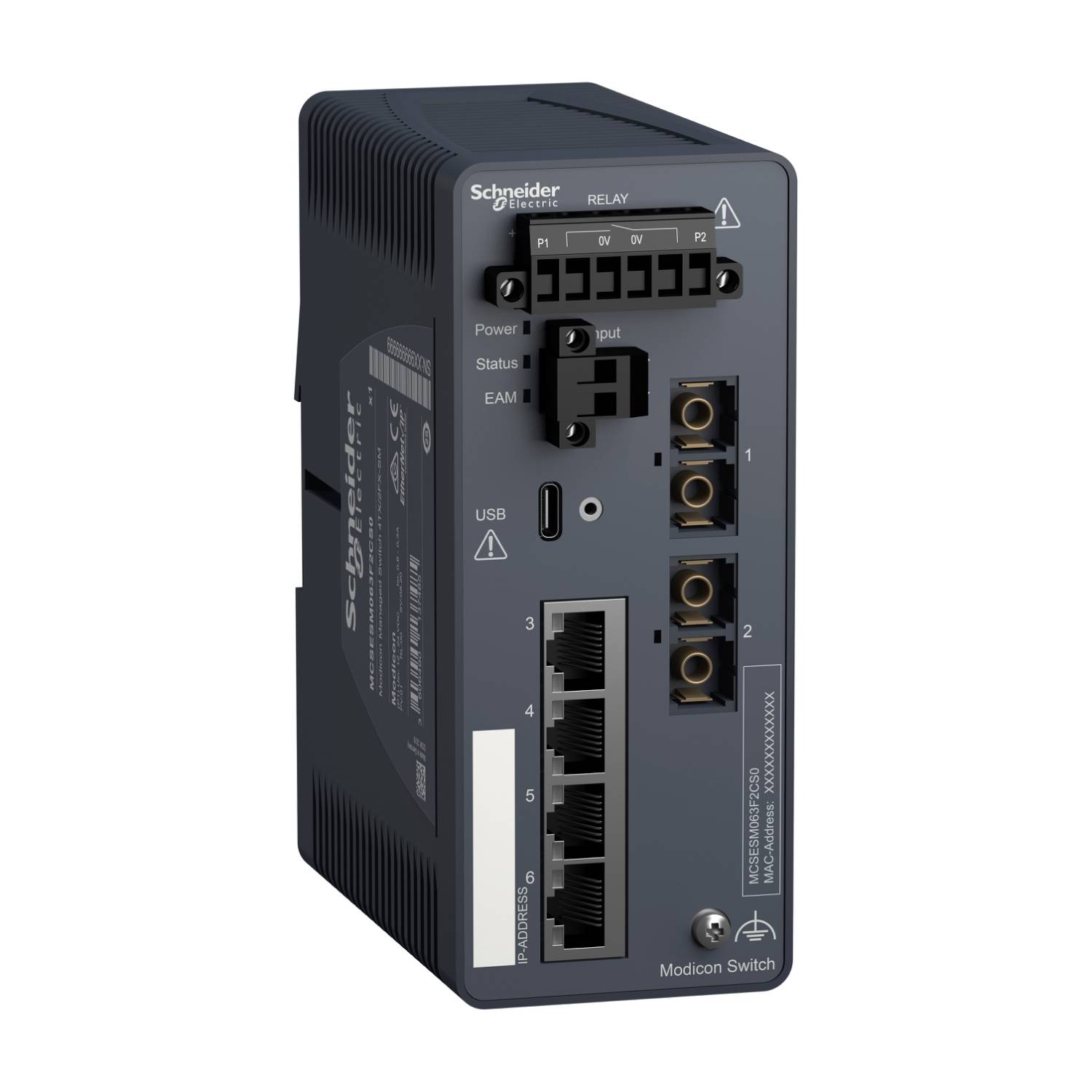 Schneider Electric MCSESM063F2CS0 Netwerk switch