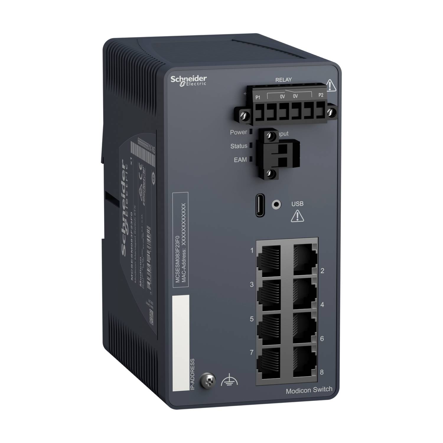 Schneider Electric MCSESM083F23F0 Netwerk switch