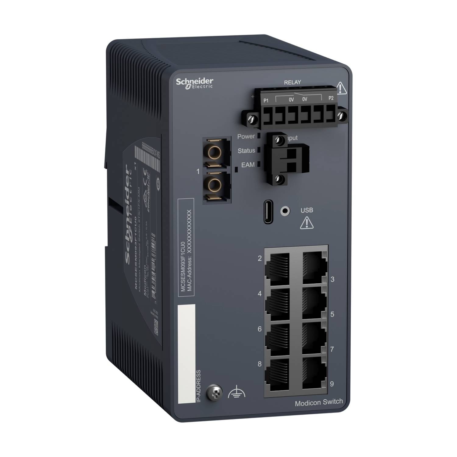 Schneider Electric MCSESM093F1CU0 Netwerk switch