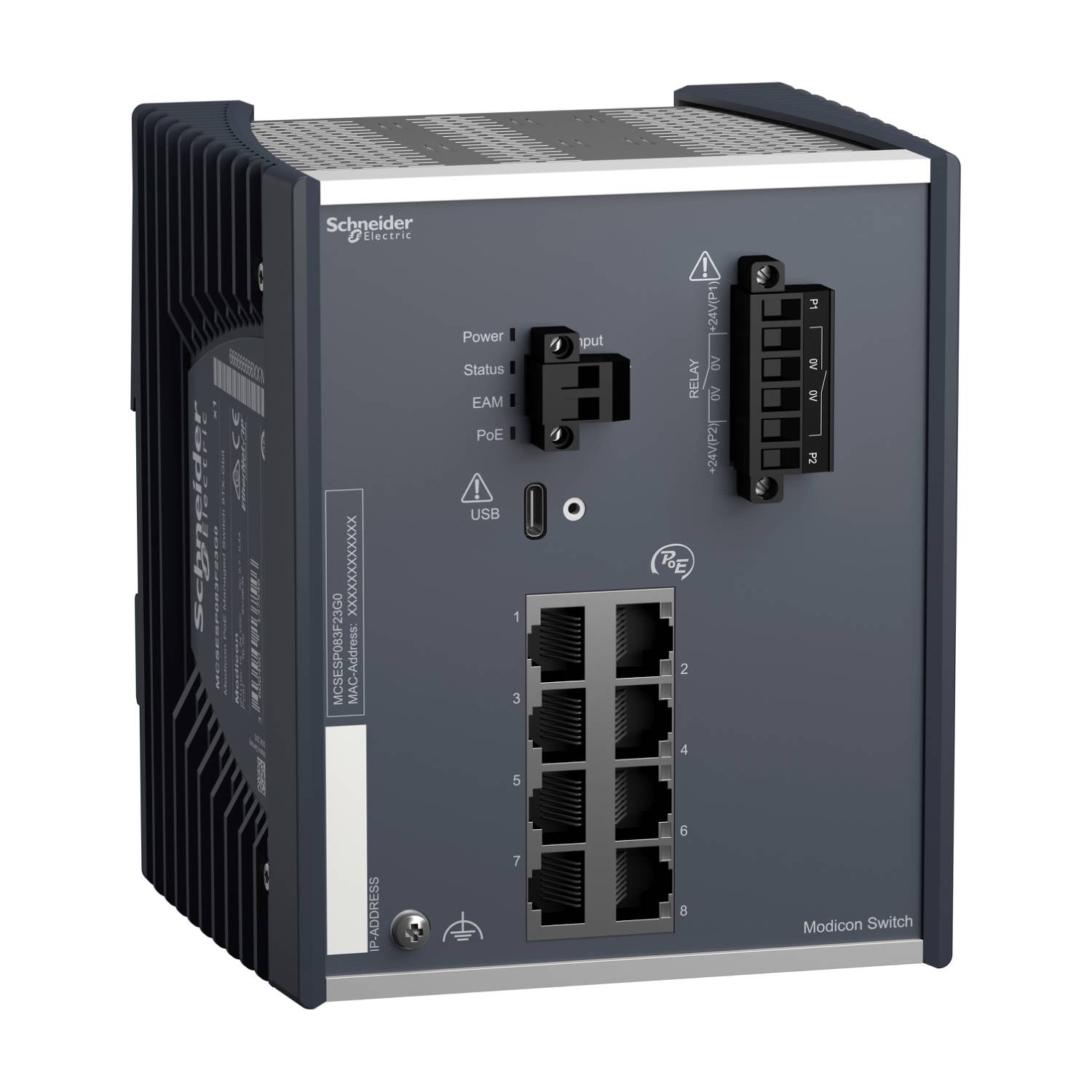 Schneider Electric MCSESP083F23G0 Netwerk switch