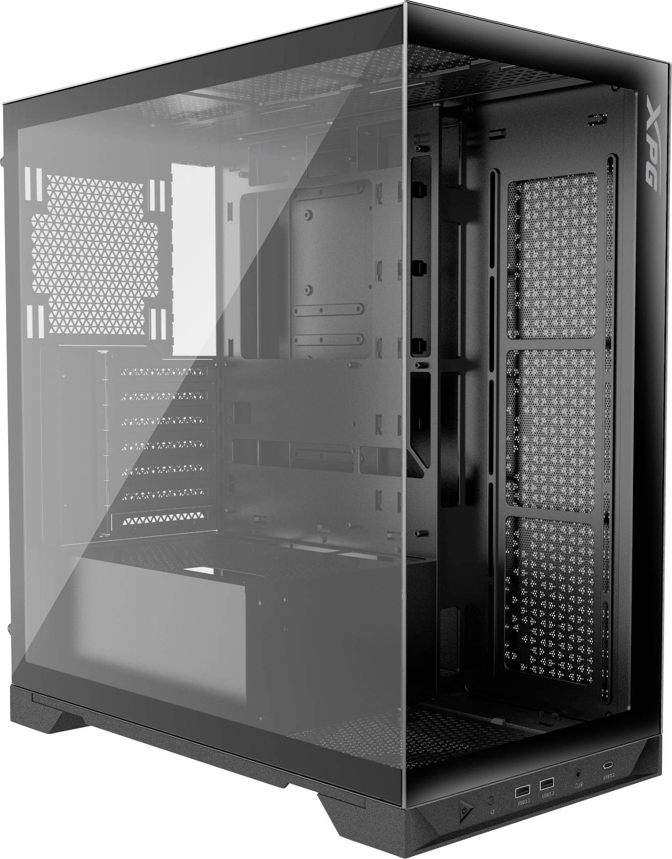 XPG INVADER X Midi-tower PC-behuizing Zwart