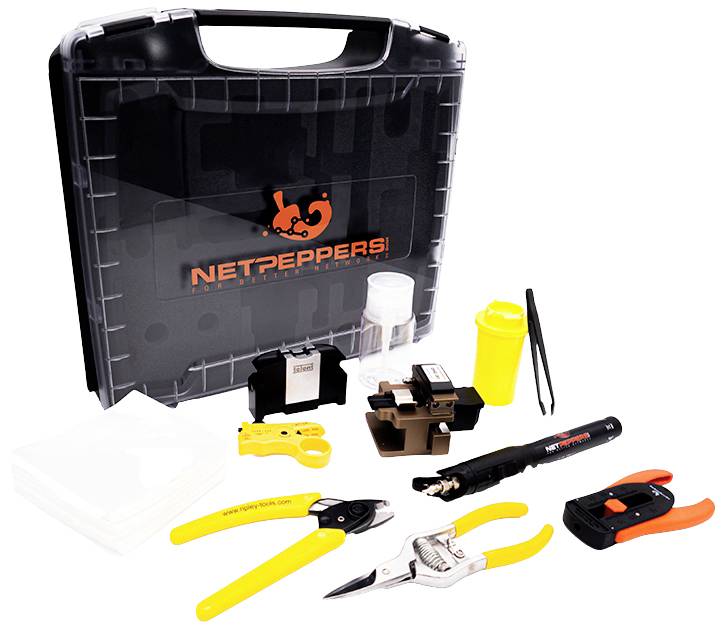 NetPeppers NP-FIBER-KIT213 Gereedschapskoffer voor glasvezelkabels 1 stuk(s)
