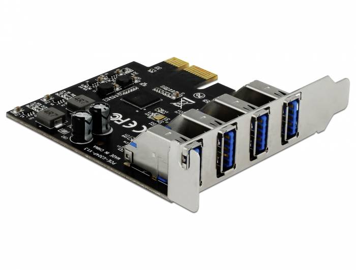 Delock 90304 PCI Express kaart USB-A 3.2 Gen 1 PCIe
