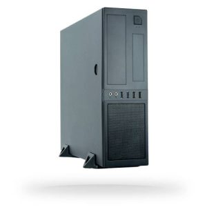 Chieftec CS-12B-300 Mini-tower PC-behuizing Zwart Chieftec CS-12B-300 Mini-tower PC-behuizing Zwart