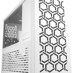 Sharkoon Sharkoon MS-Y1000 – microATX – Seitenteil mit Fenster (gehärtetes Glas) Micro-tower PC-behuizing Wit Sharkoon Sharkoon MS-Y1000 – microATX – Seitenteil mit Fenster (gehärtetes Glas) Micro-tower PC-behuizing Wit