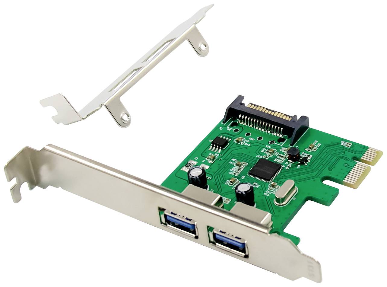 Conceptronic EMRICK 2-Port USB 3.2 Gen 2 PCI-Express-Karte PCI Express kaart PCIe