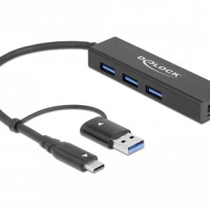 Delock 64149 USB-C dockingstation Geschikt voor merk (dockingstation): Universeel