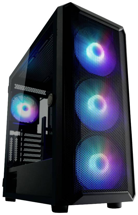 LC Power Gaming 804B Midi-tower PC-behuizing Zwart