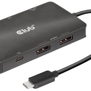 club3D CSV-1598 USB-C dockingstation Geschikt voor merk (dockingstation): Universeel club3D CSV-1598 USB-C dockingstation Geschikt voor merk (dockingstation): Universeel