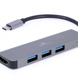 Gembird A-CM-COMBO2-01 USB-C dockingstation Geschikt voor merk (dockingstation): Universeel Gembird A-CM-COMBO2-01 USB-C dockingstation Geschikt voor merk (dockingstation): Universeel