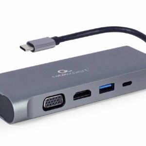 Gembird A-CM-COMBO7-01 USB-C dockingstation Geschikt voor merk (dockingstation): Universeel Gembird A-CM-COMBO7-01 USB-C dockingstation Geschikt voor merk (dockingstation): Universeel