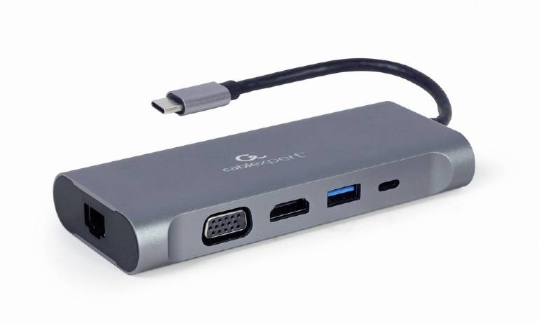 Gembird A-CM-COMBO7-01 USB-C dockingstation Geschikt voor merk (dockingstation): Universeel