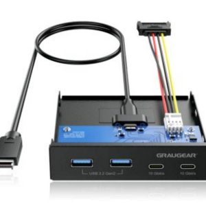 GrauGear G-MP02 Behuizingscomponent Zwart GrauGear G-MP02 Behuizingscomponent Zwart