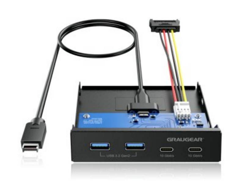 GrauGear G-MP02 Behuizingscomponent Zwart
