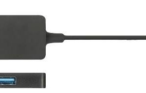 Manhattan 180863 180863 USB-hub 4 poorten USB-A USB 3.0 5 GBit/s Zwart