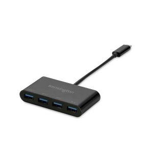 Kensington K33616WW K33616WW USB-hub 4 poorten USB-A USB 3.1 Gen2 10 GBit/s Met USB-C stekker Zwart Kensington K33616WW K33616WW USB-hub 4 poorten USB-A USB 3.1 Gen2 10 GBit/s Met USB-C stekker Zwart