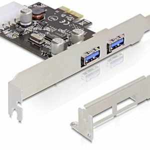 Delock 2x USB 3.0 PCI Express card 2 poorten PCI Express kaart PCIe