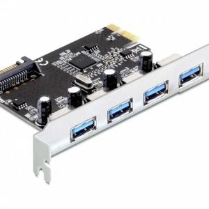 Delock Delock PCI Express Card > 4 x USB 3.0 – USB-Adapter PCI Express kaart USB-A 3.0 PCIe Delock Delock PCI Express Card > 4 x USB 3.0 – USB-Adapter PCI Express kaart USB-A 3.0 PCIe
