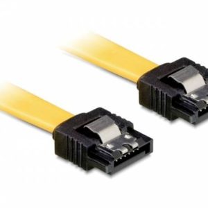 Delock HDD Aansluitkabel 0.1 m Geel