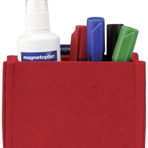 magnetoplan magnetoTray MEDIUM 1227706 Penhouder magnetisch (b x h x d) 130 x 100 x 60 mm Rood magnetoplan magnetoTray MEDIUM 1227706 Penhouder magnetisch (b x h x d) 130 x 100 x 60 mm Rood