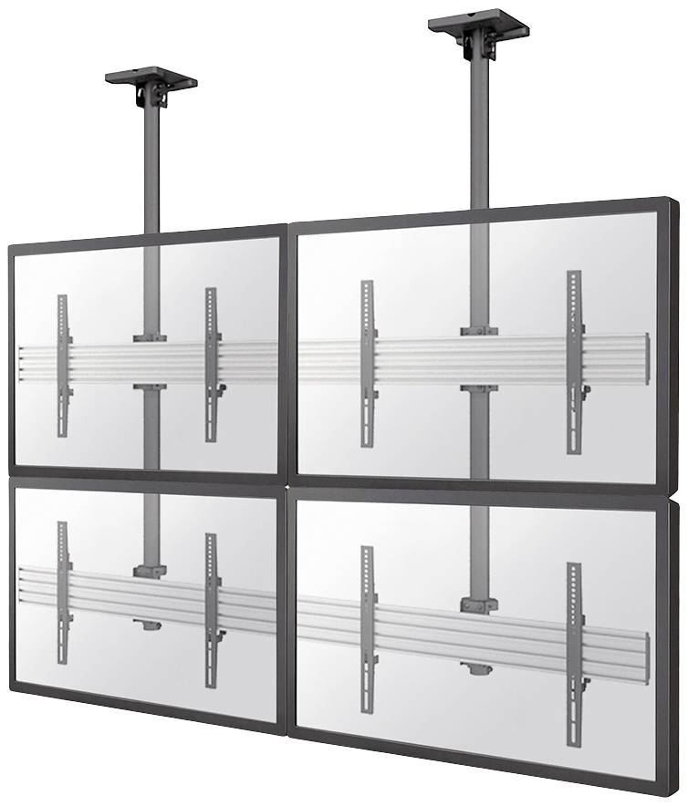 Neomounts NMPRO-C22 Monitor-plafondbeugel Aantal monteerbare displays: 1 Display(s) 81,3 cm (32") - 139,7 cm (55") Zwart