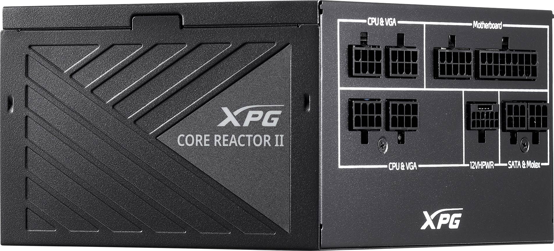 XPG Netzteil XPG CORE REACTOR II 1200 (1200 PC-netvoeding 1200 W ATX 80 Plus Gold