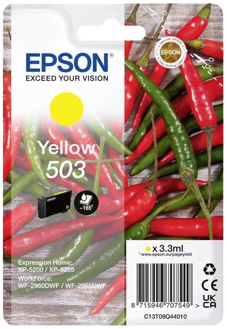 Epson Inktcartridge 503 Origineel Geel C 13 T 09Q44010