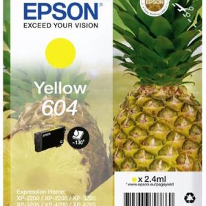 Epson Inktcartridge 604 Origineel Geel C 13 T 10G44010 Epson Inktcartridge 604 Origineel Geel C 13 T 10G44010