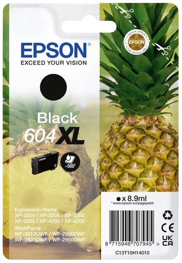 Epson Inktcartridge 604XL Origineel Zwart C13T10H14010