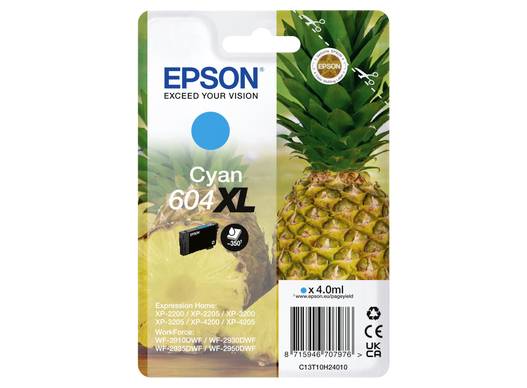 Epson Inktcartridge 604XL Origineel Single Cyaan C 13 T 10H24010
