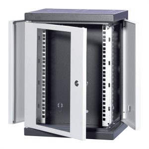 nVent SCHROFF 10238153 10inch-patchkast 12 HE Antraciet-grijs nVent SCHROFF 10238153 10inch-patchkast 12 HE Antraciet-grijs