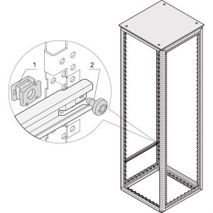 nVent SCHROFF 23130141 19 inch Montagemateriaal nVent SCHROFF 23130141 19 inch Montagemateriaal