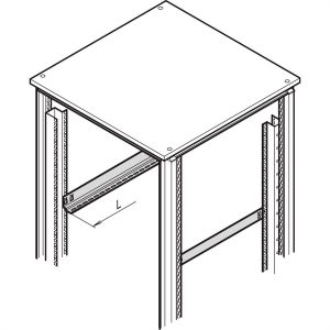 nVent SCHROFF 21127197 19 inch Rails voor patchkast Geschikt voor kastdiepte: 600 mm Meerdere kleuren nVent SCHROFF 21127197 19 inch Rails voor patchkast Geschikt voor kastdiepte: 600 mm Meerdere kleuren