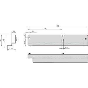 nVent SCHROFF 20119080 19 inch Rails voor patchkast Variabele bevestigingsrails Meerdere kleuren nVent SCHROFF 20119080 19 inch Rails voor patchkast Variabele bevestigingsrails Meerdere kleuren