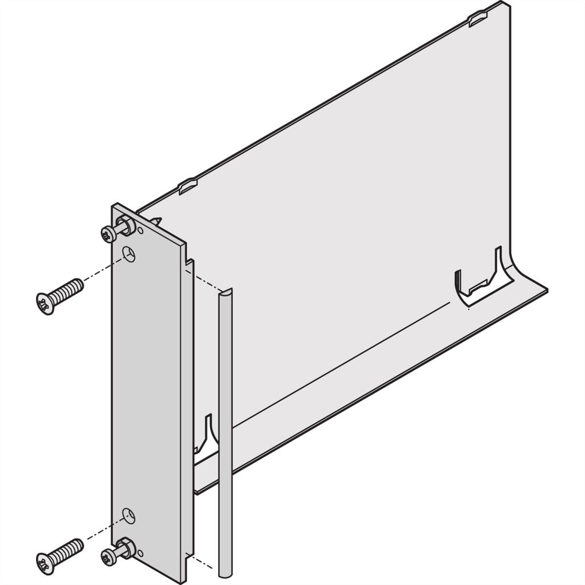 nVent SCHROFF 20848736 19 inch Ventilatorplaat voor patchkast