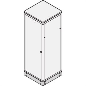 nVent SCHROFF 22117831 19 inch Sokkel voor patchkast Grijs nVent SCHROFF 22117831 19 inch Sokkel voor patchkast Grijs