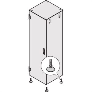 nVent SCHROFF 23130079 19 inch Stelvoet voor patchkast Meerdere kleuren nVent SCHROFF 23130079 19 inch Stelvoet voor patchkast Meerdere kleuren