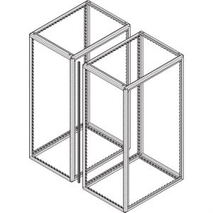 nVent SCHROFF 23130475 19 inch Afdichtingsset voor patchkast Meerdere kleuren