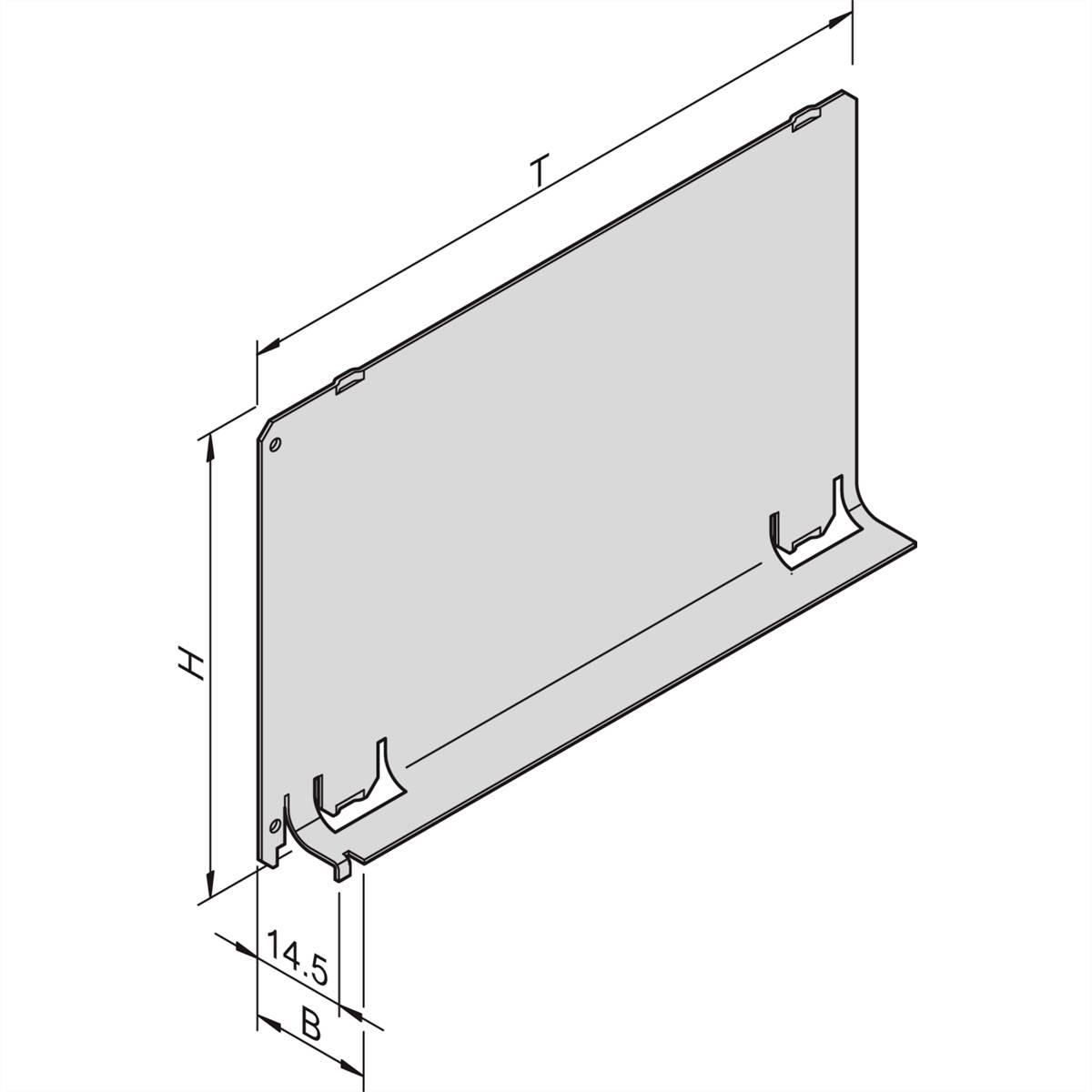 nVent SCHROFF 34562826 19 inch Ventilatorplaat voor patchkast 6 HE